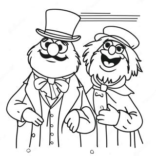 Muppets Christmas Carol Coloring Page 58982-47483