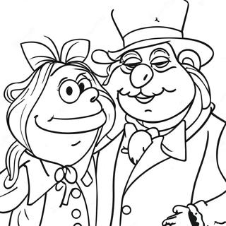 Muppets Christmas Carol Coloring Page 58982-47484