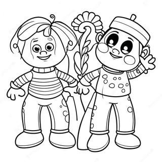 Doodlebops Coloring Pages