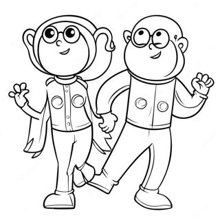 Doodlebops Coloring Page 58992-47494