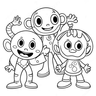 Doodlebops Coloring Page 58992-47495