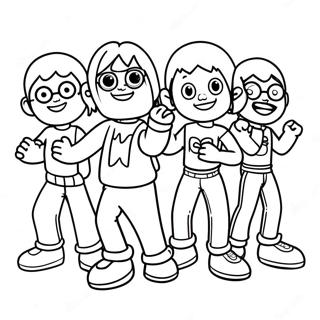 Doodlebops Coloring Pages