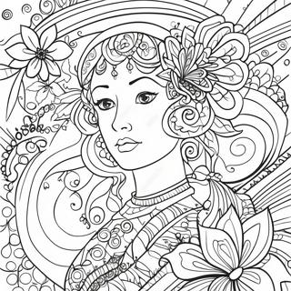 Illusion Coloring Pages