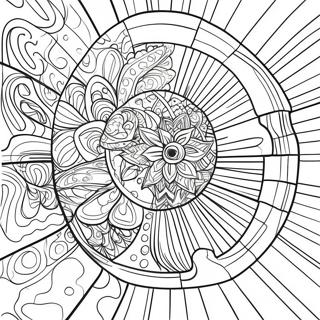 3d Optical Illusion Coloring Page 59003-47498