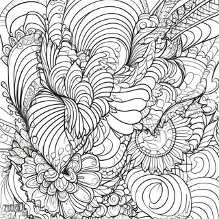 Optical Illusions Coloring Pages