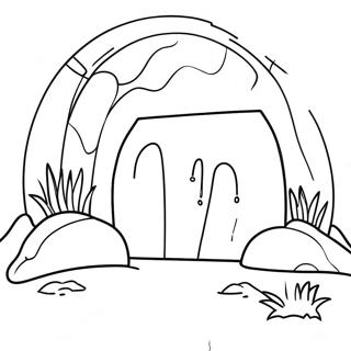 Empty Tomb Coloring Pages