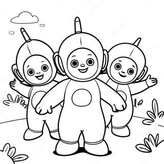 Teletubbies Coloring Pages