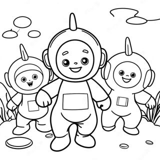 Teletubbies Coloring Page 5901-4875