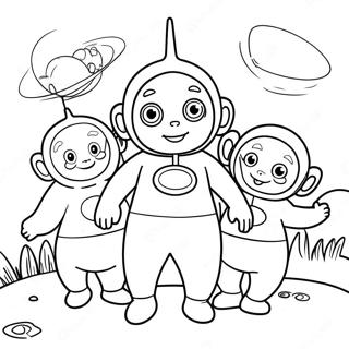 Teletubbies Coloring Page 5901-4876