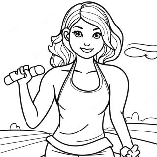 Health And Fitness Coloring Page 59022-47534