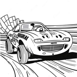 Dirt Track Racing Car Coloring Page 59042-47526