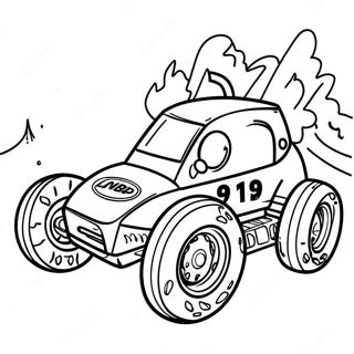 Dirt Track Racing Car Coloring Page 59042-47527