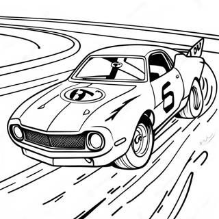 Dirt Track Racing Car Coloring Page 59042-47528