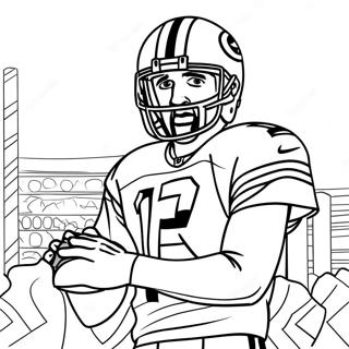 Aaron Rodgers Coloring Pages