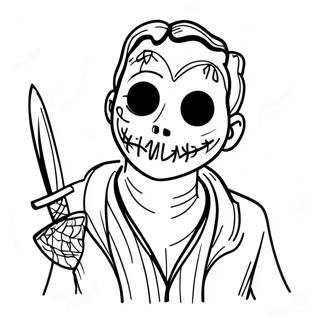 Charming Killer From Dead By Daylight Coloring Page 59073-47557