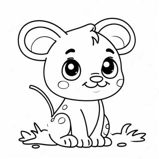 Cute Vanny Character Coloring Page 59103-47581