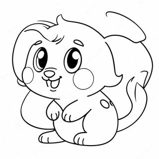 Cute Vanny Character Coloring Page 59103-47584