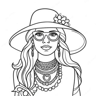 Vsco Girl Coloring Pages