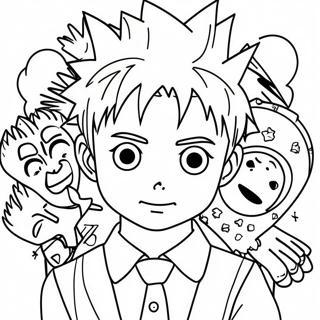 Hxh Coloring Page 5911-4883