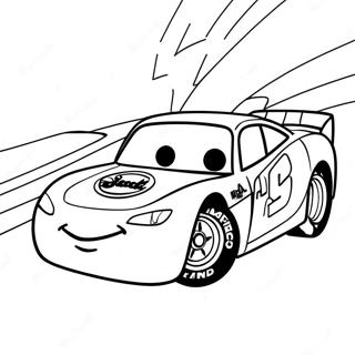 Cars 3 Lightning Mcqueen Coloring Pages