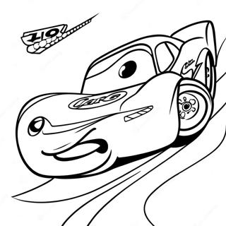 Cars 3 Lightning Mcqueen Racing Coloring Page 59132-47599