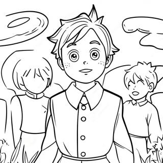 The Promised Neverland Coloring Pages