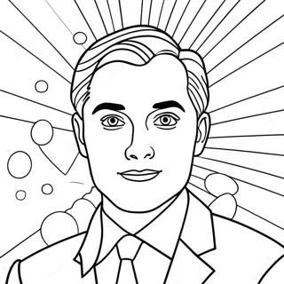 Roy Lichtenstein Coloring Page 59162-47624