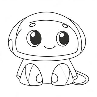 Cute Among Us Mini Crewmate Coloring Page 59223-47677