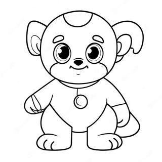 Go Team Mascot Coloring Page 59233-47687