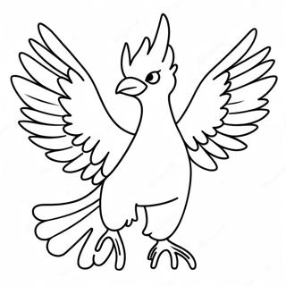 Articuno Coloring Pages