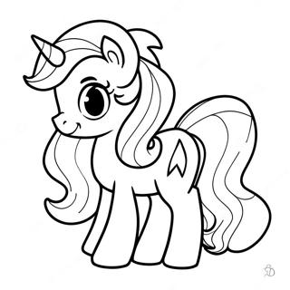 Sunset Shimmer With Magical Hair Coloring Page 59273-47715