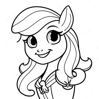 Sunset Shimmer With Magical Hair Coloring Page 59273-47716