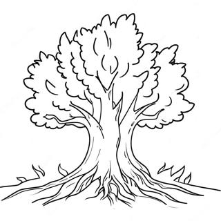 Burning Bush Coloring Page 59292-47730