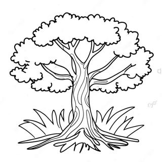 Fiery Burning Bush Coloring Page 59293-47733