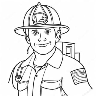 Community Helpers Coloring Pages