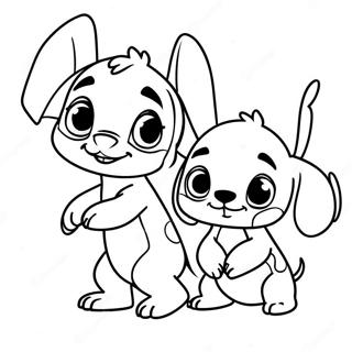 Lilo And Stitch Coloring Pages