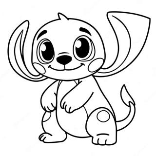 Lilo And Stitch Coloring Page 59302-47744