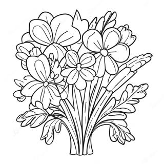 Wildflower Coloring Pages