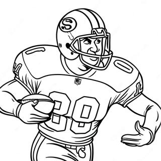 Jerry Rice Coloring Page 59342-47772