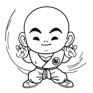 Krillin Coloring Page 59352-47775