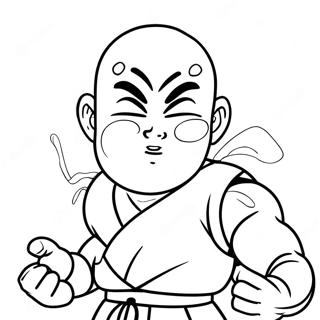 Krillin Coloring Page 59352-47776