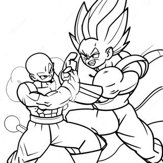 Goku Vs Frieza Epic Battle Coloring Page 59392-47811