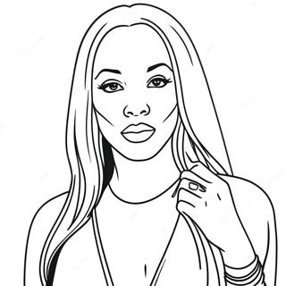 Aaliyah Coloring Page 59402-47815