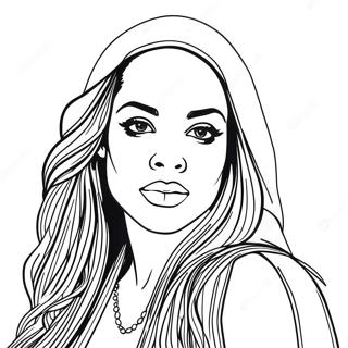 Aaliyah Coloring Page 59402-47816