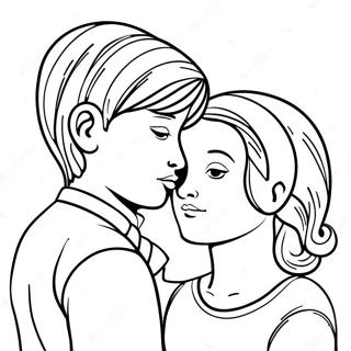 Hard Love Coloring Pages