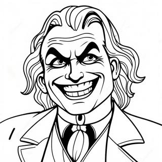 Joker Laughing Manically Coloring Page 59473-47872