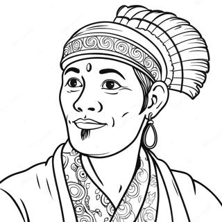 Banban Character Adventure Coloring Page 59493-47892