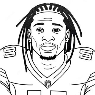 Deandre Hopkins Coloring Pages