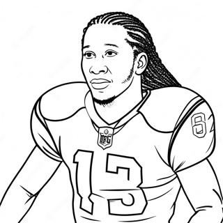 Deandre Hopkins Coloring Page 59502-47896