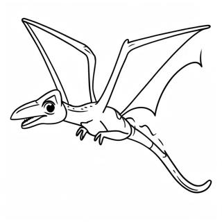 Flying Pteranodon Coloring Page 59513-47918